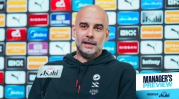 جوارديولا يدعم غزة.. مدرب مانشستر سيتي يوجه رسالة إنسانية حول ضحايا النزاعات بمؤتمر صحفي